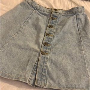 Brandy Melville Jeans Skirt